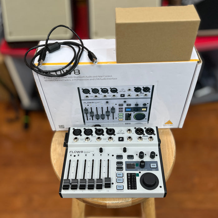 USED Behringer FLOW 8  8 Channel Digital Mixer
