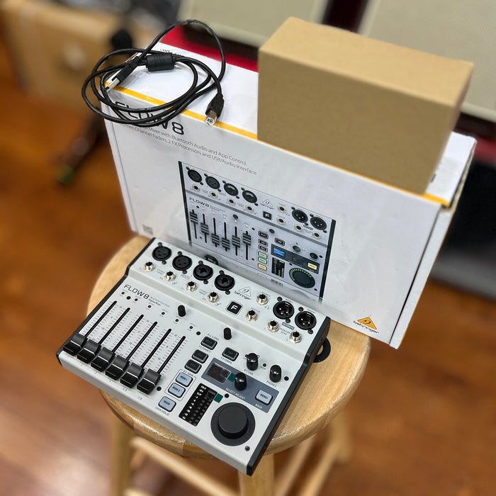USED Behringer FLOW 8  8 Channel Digital Mixer