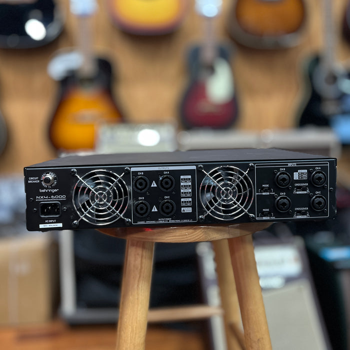 USED Behringer NX4-6000 Power Amplifier