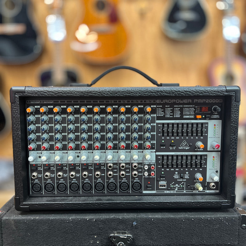 USED Behringer PMP2000 Powered PA Mixer