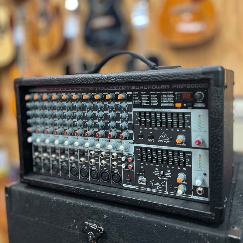 USED Behringer PMP2000 Powered PA Mixer