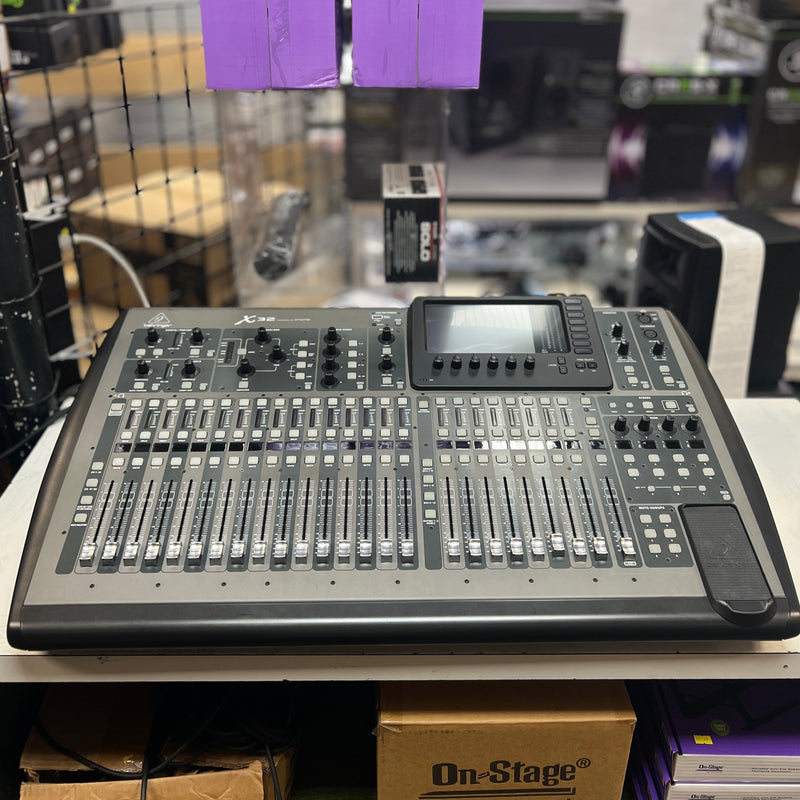 USED Behringer X32 40-Channel, Digital Mixer w/ X-LIVE Card