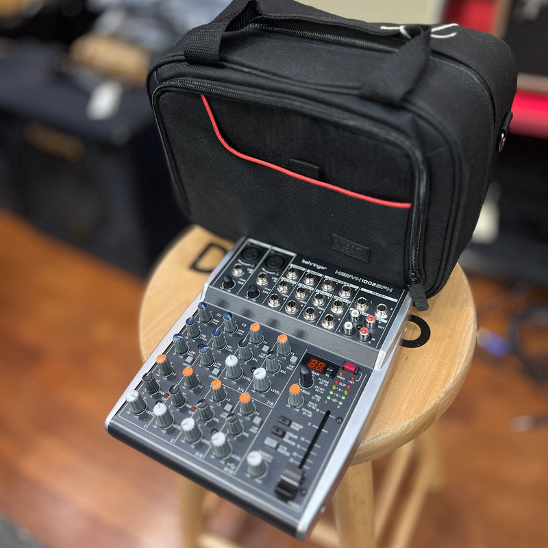 USED Behringer Xenyx 1002 SFX Mixer w/ Case