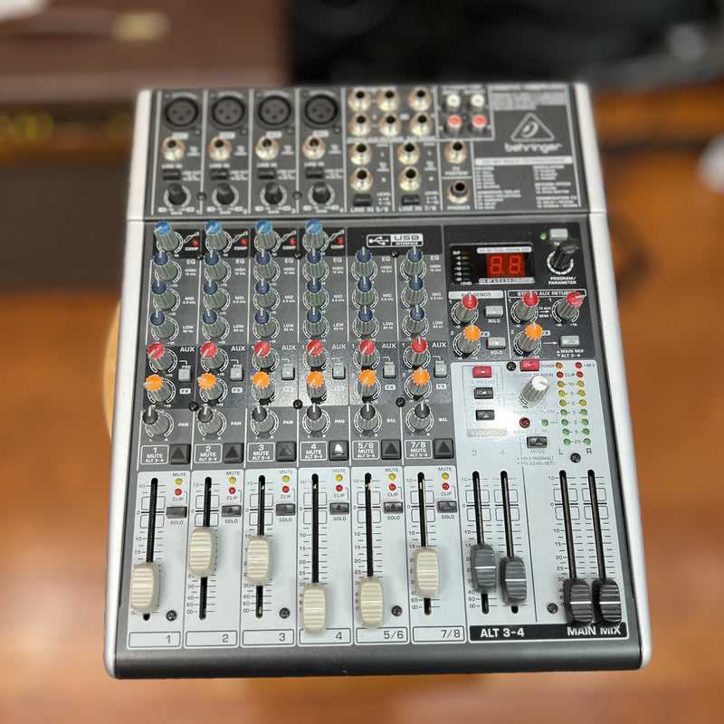 USED Behringer Xenyx X1204USB Analog Mixer