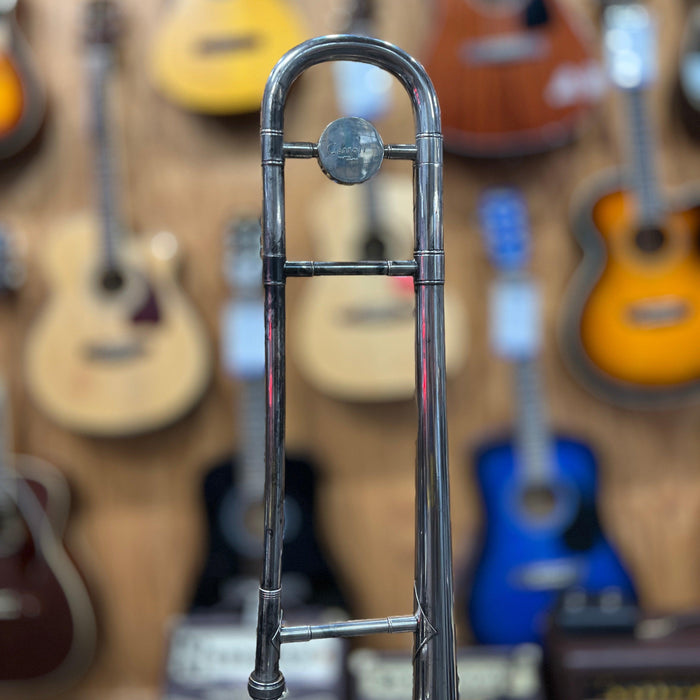 USED Besson 2-20 Silver Trombone Outfit