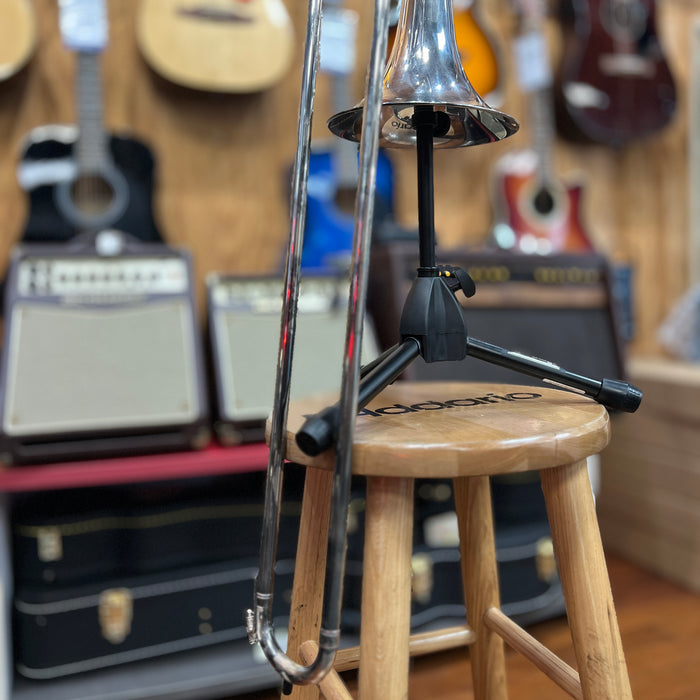 USED Besson 2-20 Silver Trombone Outfit