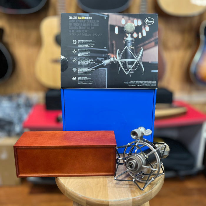 USED Blue Baby Bottle SL Condenser Microphone w/ Shockmount & Case