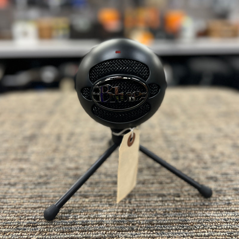 USED Blue Snowball ICE USB Microphone With Stand - Black