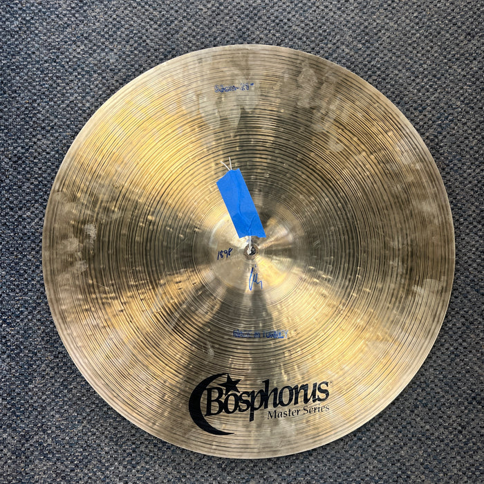USED Bosphorus Master Series Ride Cymbal, 21" 1898 Grams