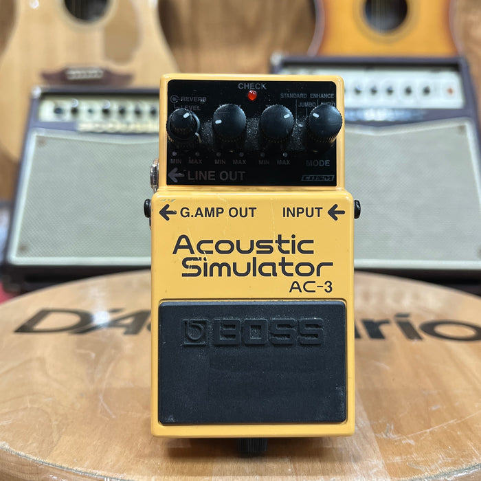 USED Boss AC-3 Acoustic Simulator Pedal