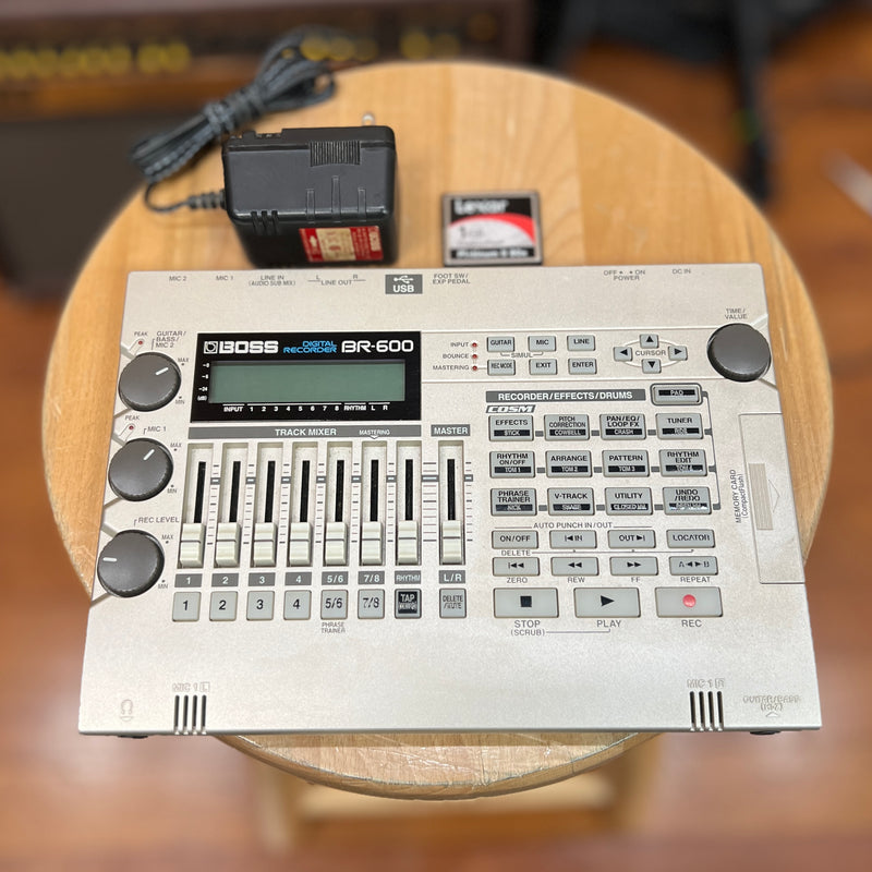 USED Boss BR-600 Digital Multi Track Recorder W/ 1GB Flash Card