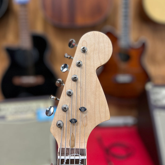 USED Brand X Classic Vibe Bass VI Guitar, Black