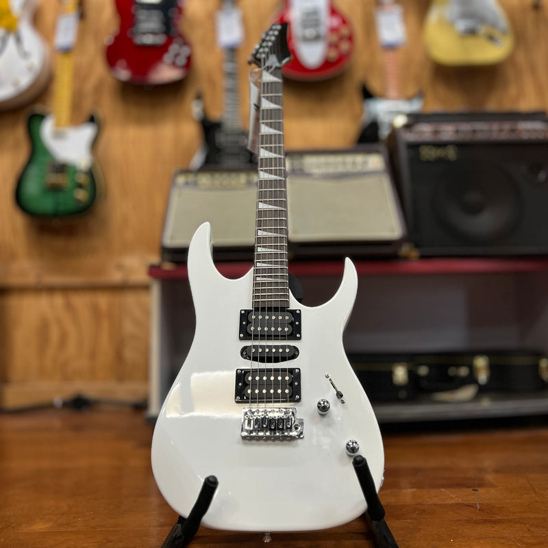 USED Brand X "RG" Style Electric Guitar, White
