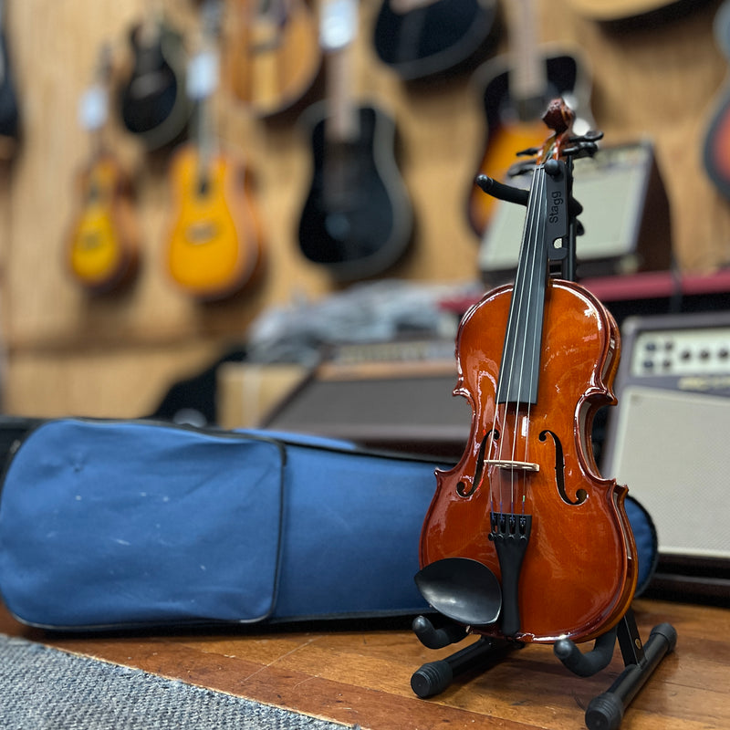 USED Brandenburg VN 880 3/4 Violin W/Case and Bow