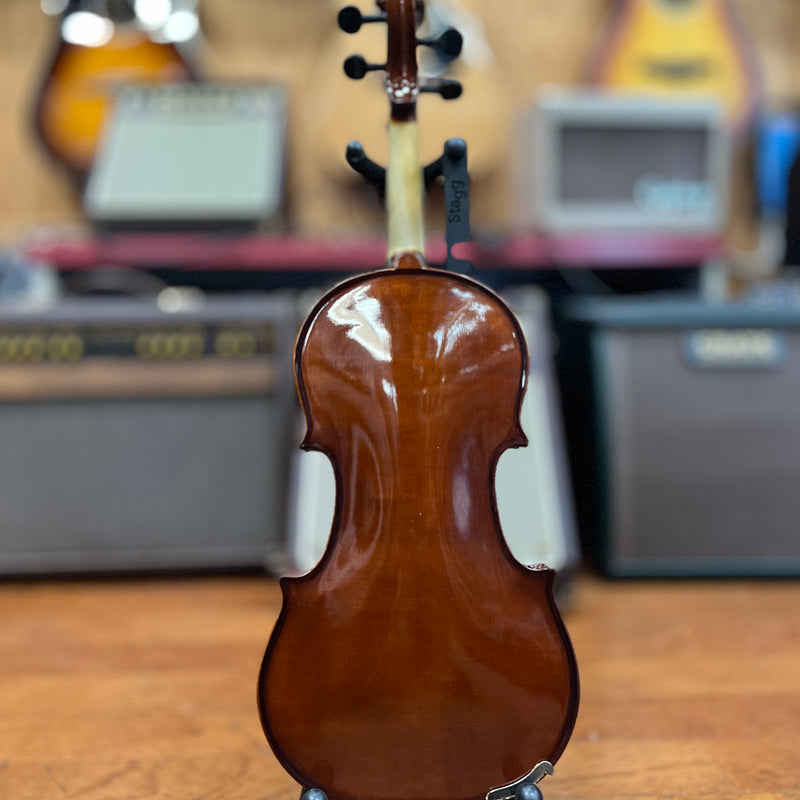 USED Brandenburg VN 880 Violin Outfit 4/4 W/Case and Bow