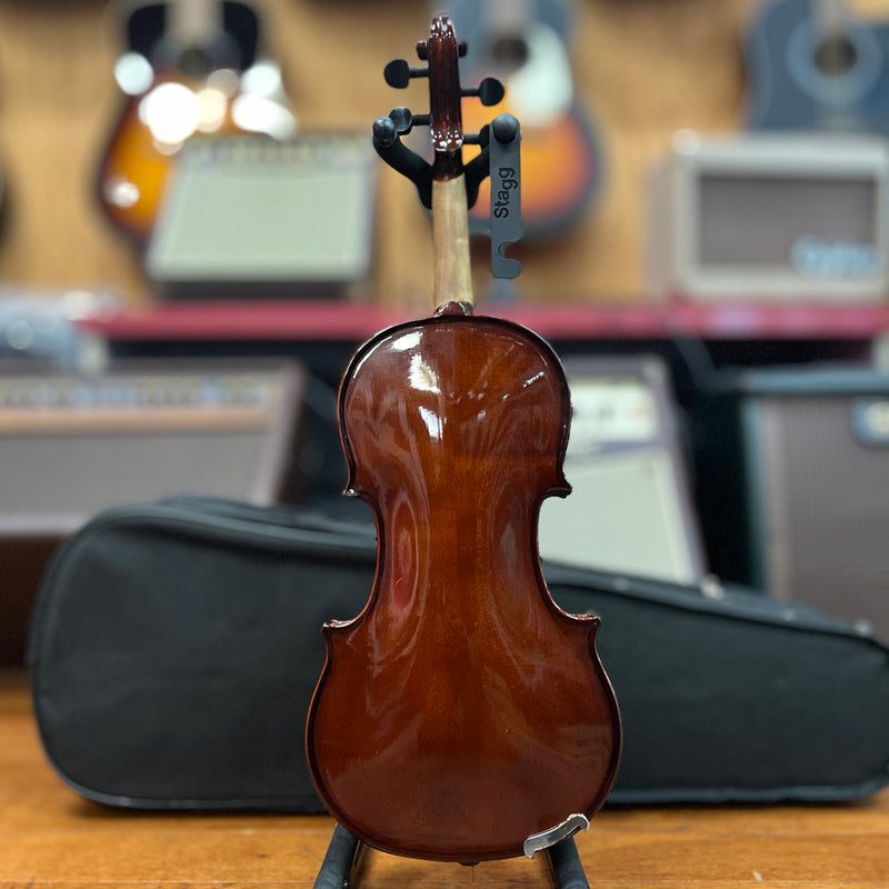 USED Brandenburg VN-880 Violin Outfit with Case, Bow, 1/2