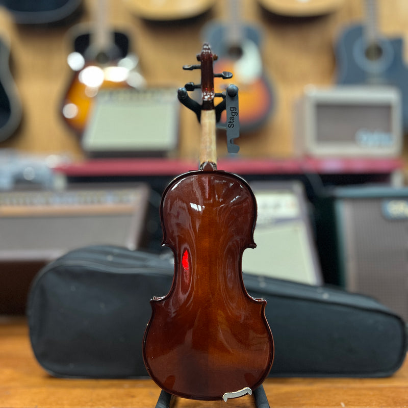 USED Brandenburg VN-880 Violin Outfit with Case and Bow, 1/2