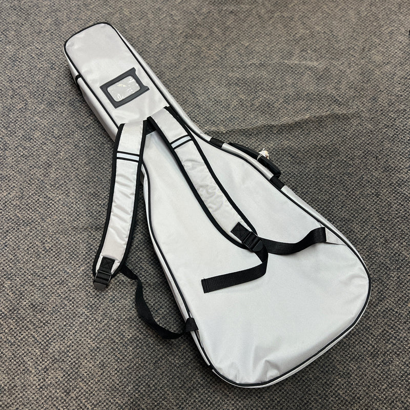 USED Bristol Dreadnought Acoustic Guitar Gig Bag, Silver