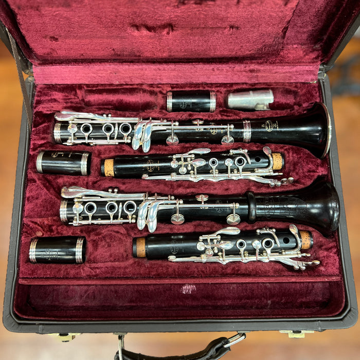 USED Buffet Crampon R13 Double Set, Bb and A, Silver Keys - SUPERB
