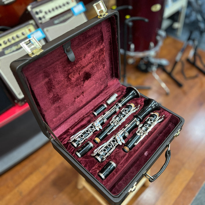 USED Buffet Crampon R13 Double Set, Bb and A, Silver Keys - SUPERB