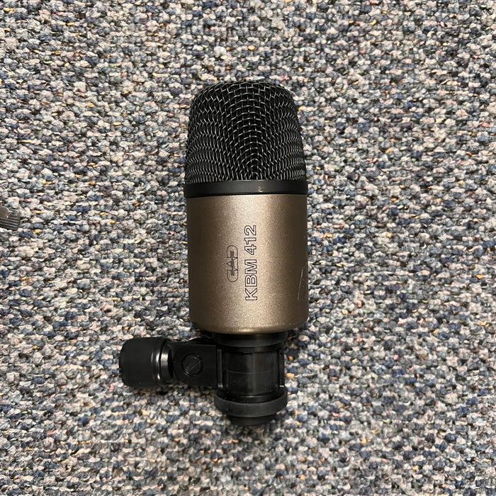 USED CAD KBM412 Kick Drum Microphone w/ clip