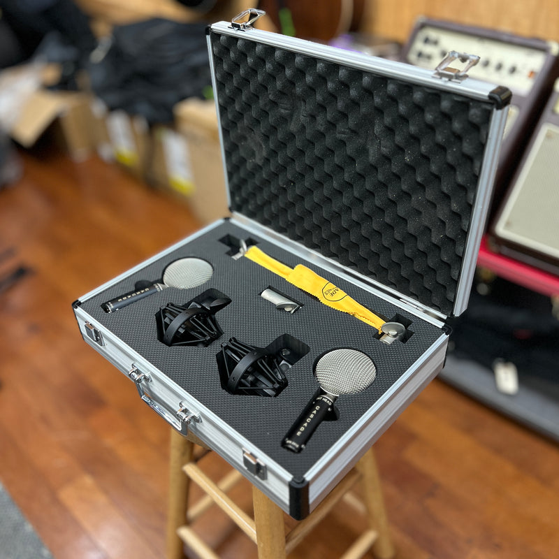 USED Cascade Audio Fat Head Ribbon Microphones (stereo pair)