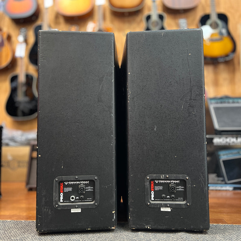USED Cerwin-Vega ProStax PSX-153 15" 3-Way PA Speakers (pair)