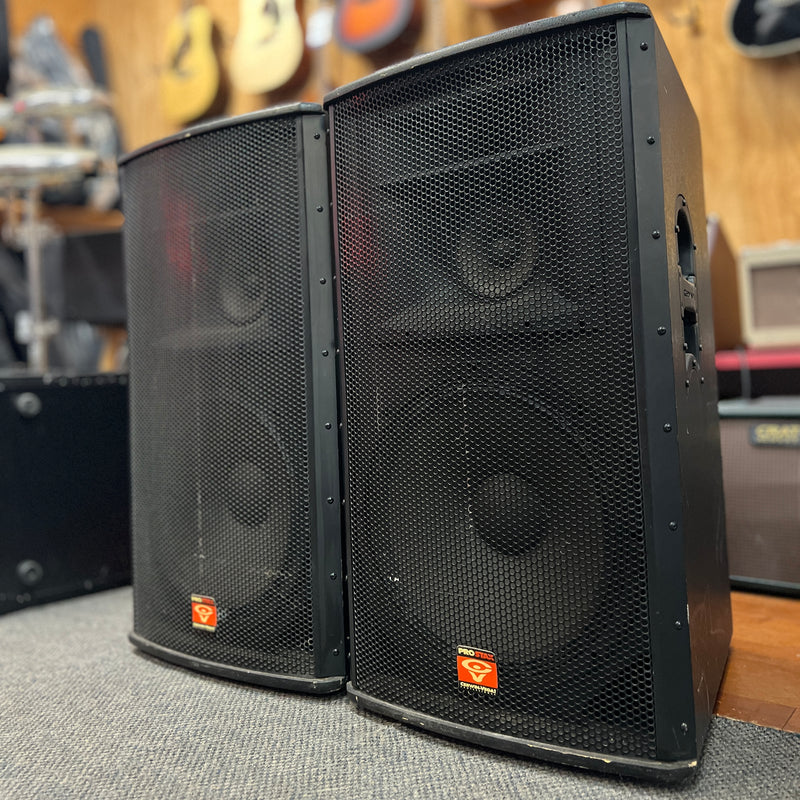 USED Cerwin-Vega ProStax PSX-153 15" 3-Way PA Speakers (pair)