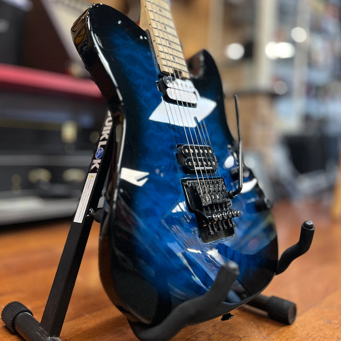 USED Charvel Pro-Mod San Dimas Style 2 HH FR Quilted Maple Chlorine Burst