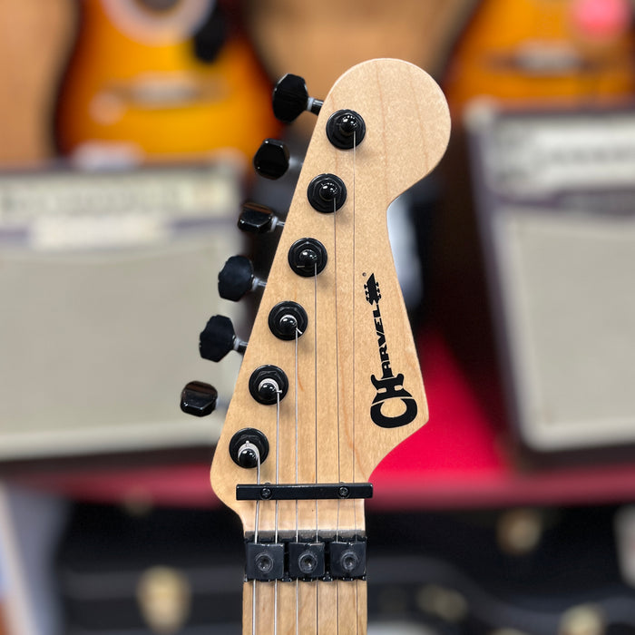 USED Charvel Pro-Mod San Dimas Style 2 HH FR Quilted Maple Chlorine Burst