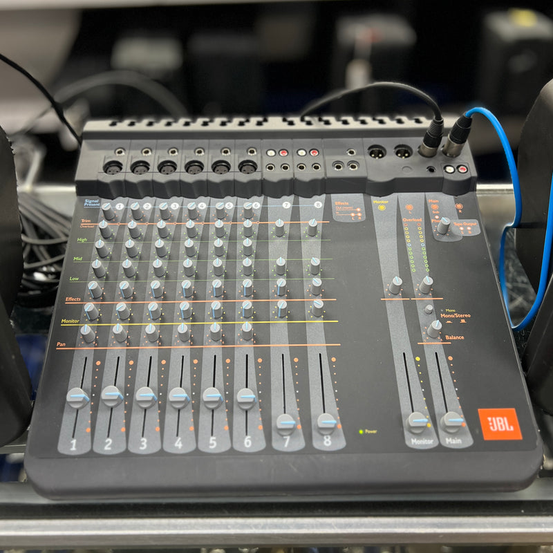 USED Complete JBL EON 10  - 8 Channel PA System w/ Stands, Mic and Bags
