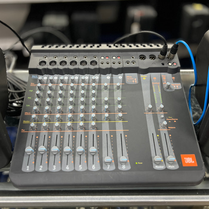 USED Complete JBL EON 10  - 8 Channel PA System w/ Stands, Mic and Bags