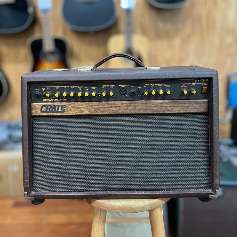 USED Crate Acoustic 60 Guitar Amplifier
