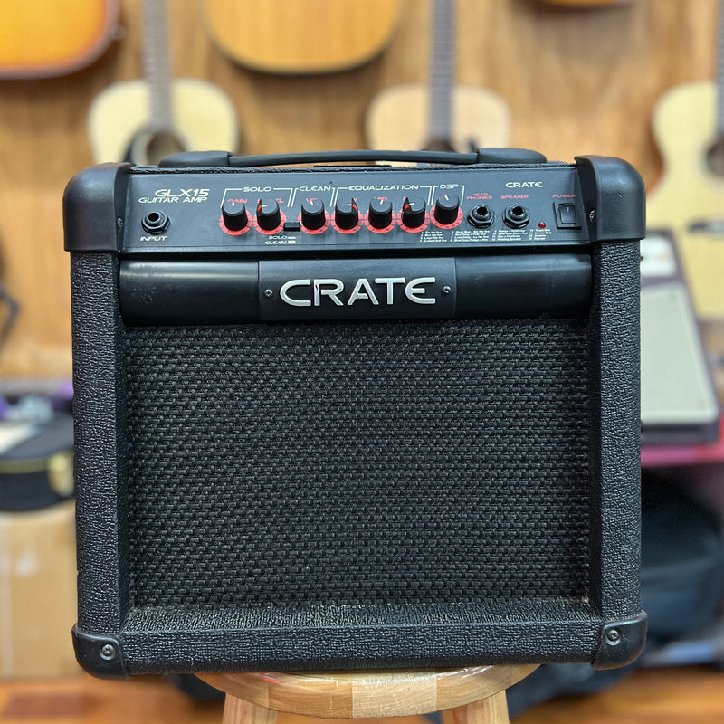 USED Crate GLX15 15-Watt Guitar Combo Amplifier