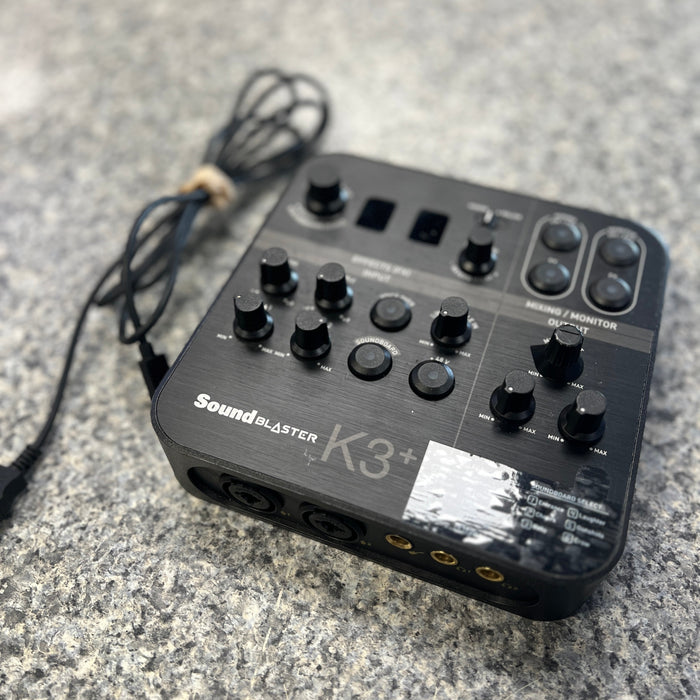 USED Creative Sound Blaster K3+ USB Powered 2 Channel Digital Mixer