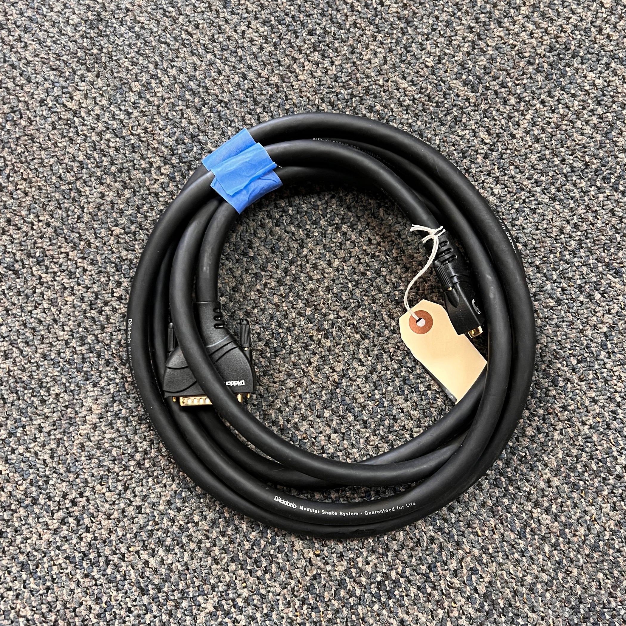 USED D'Addario Modular Snake Core Cable 10 ft. — Dirt Cheep