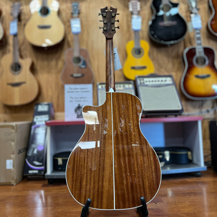 USED D'Angelico Premier Gramercy Acoustic-Electric Guitar, Iced Tea Burst