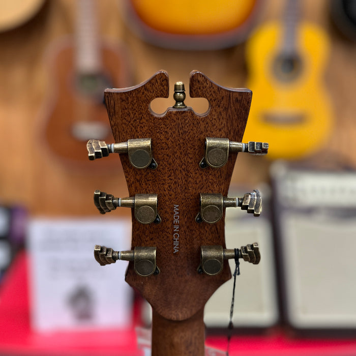 USED D'Angelico Premier Lexington Dreadnaught Acoustic-Electric Guitar, Iced Tea Burst