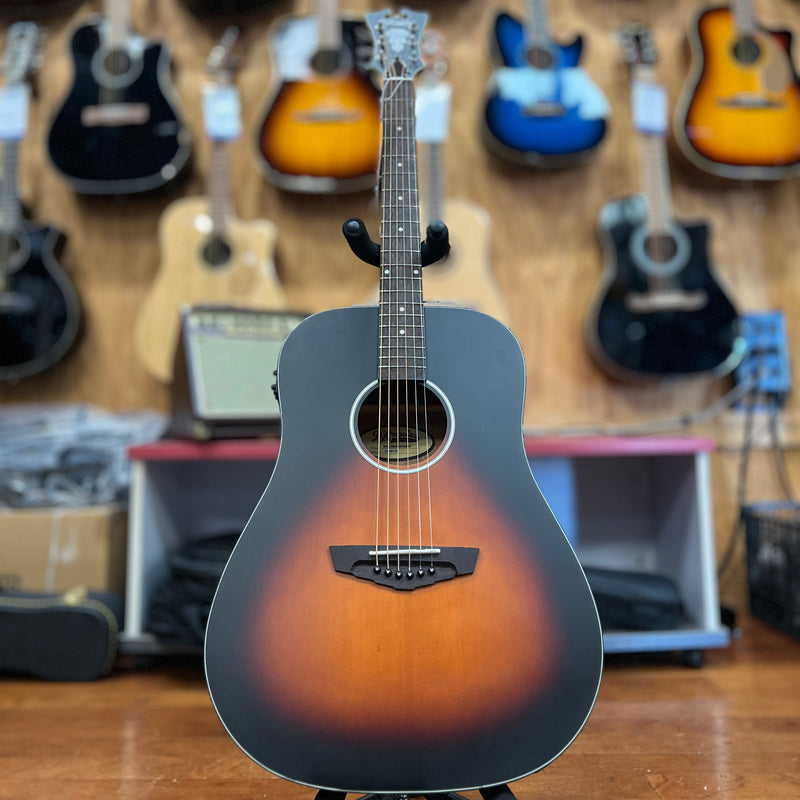 USED D'Angelico Premier Lexington LS Acoustic-Electric Guitar, Satin Vintage Sunburst
