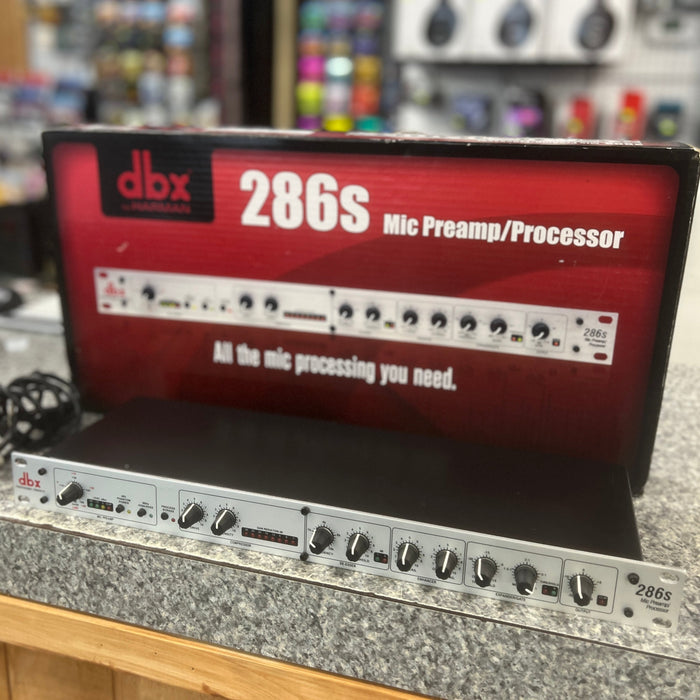 USED DBX 286s Microphone Preamp Channel Strip Processor