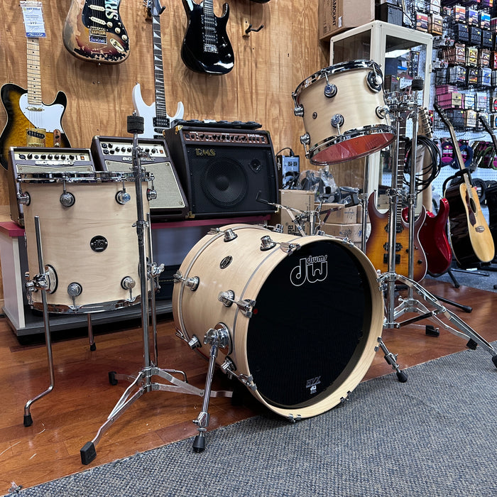 USED DW Performance Series 3-piece Kit w/ DW Hardware & Bags, Natural Satin