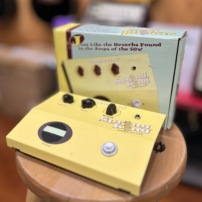 USED Danelectro Spring King Reverb Pedal with box