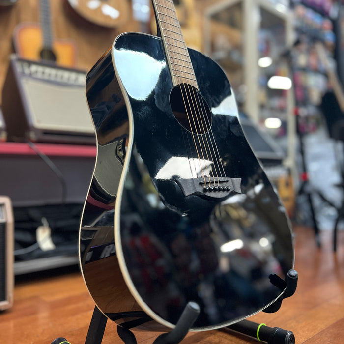 USED Dean AXS Mahogany Dreadnought, Classic Black