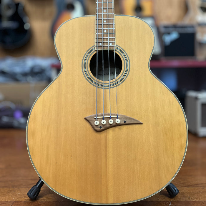 USED Dean Playmate Acoustic-Electric Bass, Natural