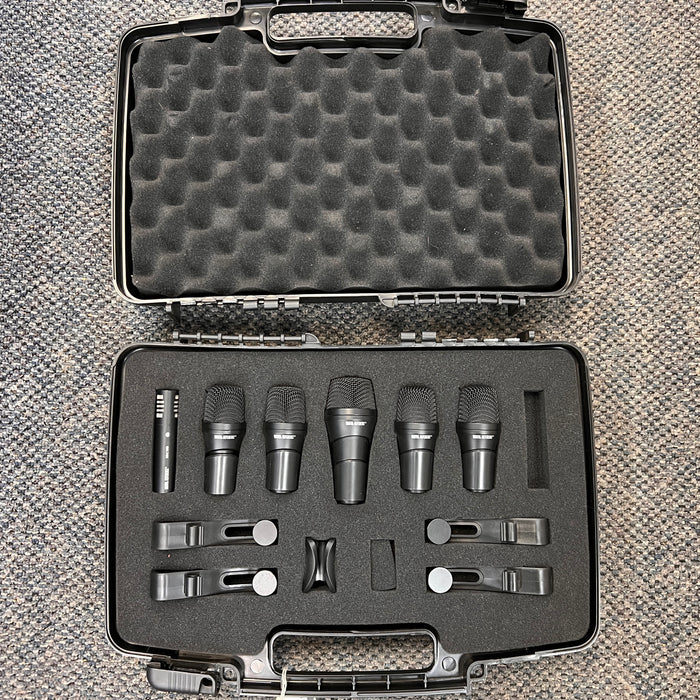 USED Digital Reference DRDK7 6-Piece Drum Mic Kit - (Missing 1 Pencil Mic)
