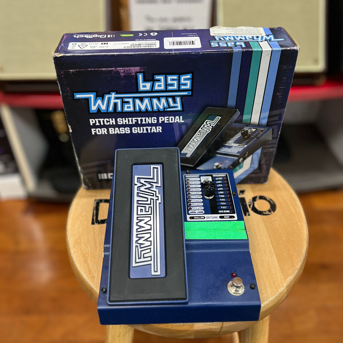 USED Digitech Bass Whammy Pedal with Box and PSU