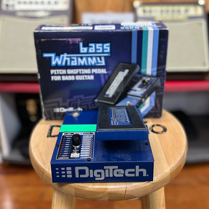 USED Digitech Bass Whammy Pedal with Box and PSU