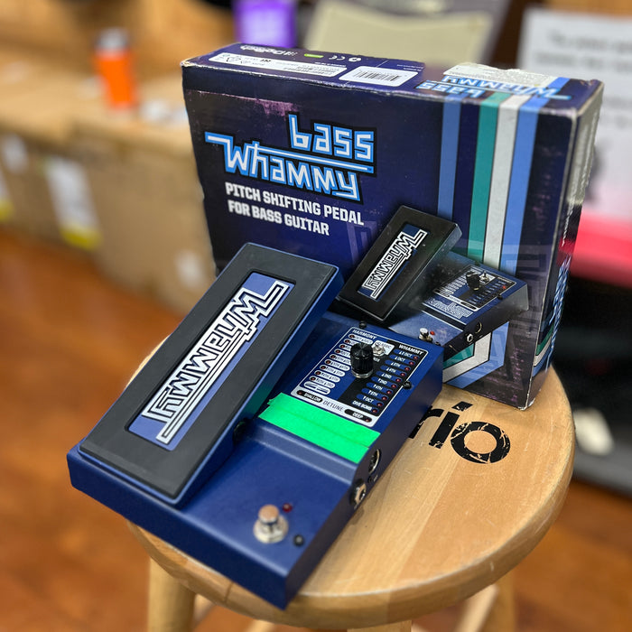 USED Digitech Bass Whammy Pedal with Box and PSU