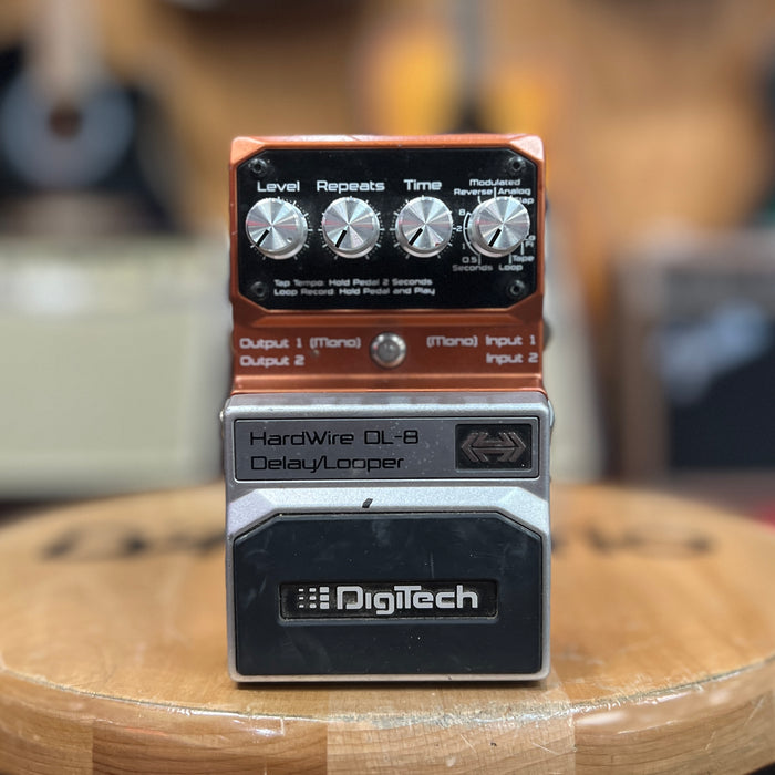 USED Digitech Hardwire DL-8 Delay Looper Pedal