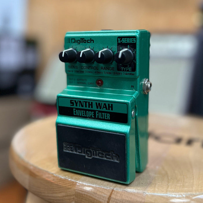 USED Digitech Synth Wah Envelope Filter Effect Pedal